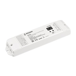 INTELLIGENT ARLIGHT Диммер DALI-PWM-105-82-1G-SH-D2-DRI-PS-SUF White (12-48V, 5x3A) (IARL, IP20 Пластик, 5 лет)