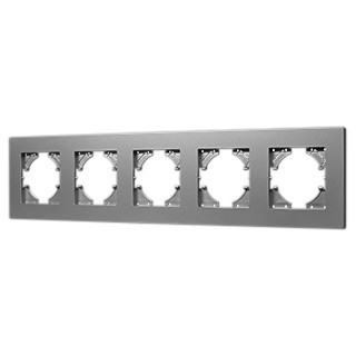 Рамка пластиковая FRM-PERIO-PL-5-GR (Arlight, -)