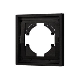 Рамка пластиковая FRM-TENDO-SFPL-1-BK (Arlight, Матовый черный)