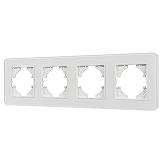 Рамка стеклянная FRM-OMALI-GS-4-WH (Arlight, -)