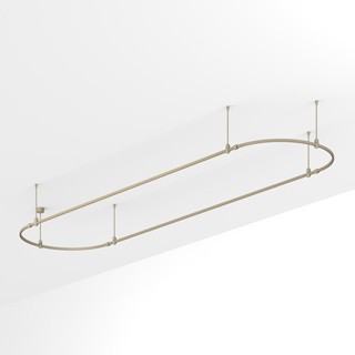 Основание ART-APRIORI-OVAL-ROD-400-4000x1000 (OG) (Arlight, IP20 Металл, 3 года)