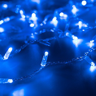 Светодиодная гирлянда ARD-STRING-CLASSIC-1000-CLEAR-100LED-PULSE Blue (230V, 7W) (Ardecoled, IP65)