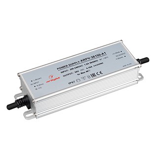 Блок питания ARPV-36150-A1 (36V, 4.16A, 150W) (Arlight, IP67 Металл, 3 года)