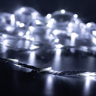 Светодиодная гирлянда ARD-STRING-HOME-10000-WHITE-99LED-RUN WHITE (230V, 10.5W) (Ardecoled, IP20)