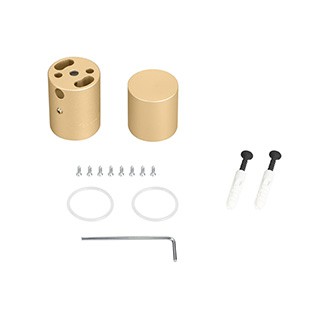 Крепление MOONLIGHT-VT-CEILING-D25 Gold (Arlight, Металл)