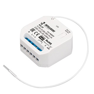 INTELLIGENT ARLIGHT Релейный модуль TY-701-72-DRI-DRO-PS-IN (230V, 1x10A, ZB, 433Mhz) (IARL, IP20 Пластик, 3 года)