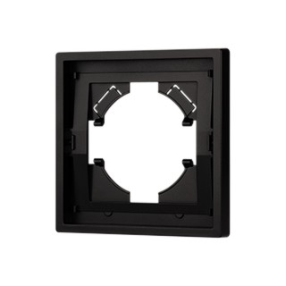 Рамка пластиковая FRM-TENDO-PL-1-BK (Arlight, Черный)