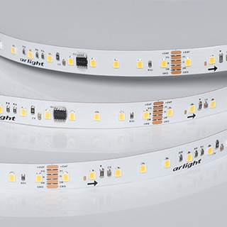 Лента DMX-A96-12mm 24V White6000-PX12 (14 W/m, IP20, 5m) (Arlight, CRI>90)