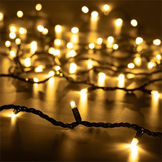 Светодиодная гирлянда ARD-STRING-PRO-10000-GREEN-100LED-FLASH WARM (230V, 7W) (Ardecoled, IP65)