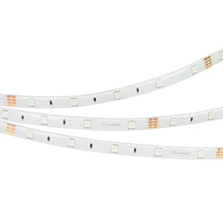 Лента RTW 2-5000SE 24V RGB (5060, 150 LED, LUX) (Arlight, 7.2 Вт/м, IP65)
