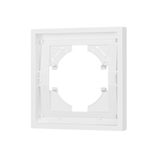 Рамка пластиковая FRM-TENDO-PL-1-WH (Arlight, Белый)