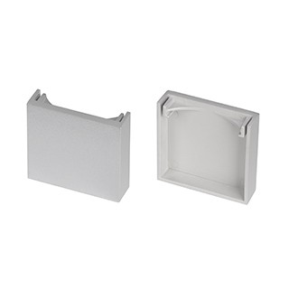 Заглушка LINE-3535-BENT-SIDE глухая (Arlight, Пластик)