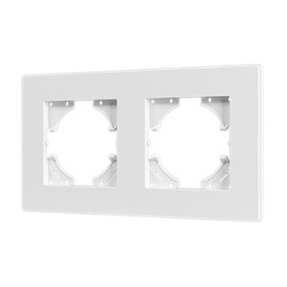 Рамка пластиковая FRM-PERIO-PL-2-WH (Arlight, -)