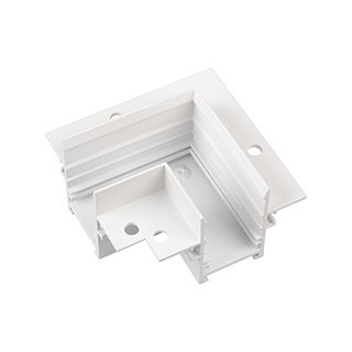 Коннектор угловой MAG-CON-MINI-2538-FDW-L90 (WH) (Arlight, IP20 Металл, 5 лет)