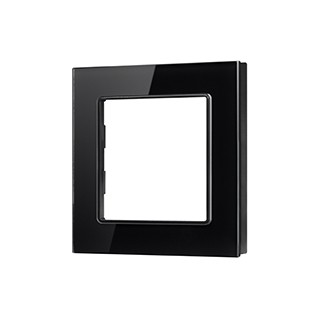 Рамка стеклянная FRM-GLARE-GS-1-BK (Arlight, -)