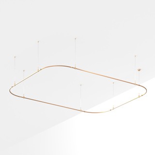 Основание ART-APRIORI-RECTANGLE-SOFT-HANG-4500x3500 (GD) (Arlight, IP20 Металл, 3 года)