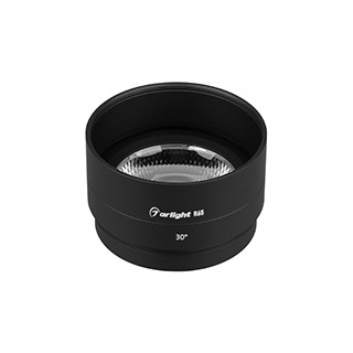 Насадка с фиксированным углом LGD-ARTIFACT-LENS-R65 (BK, 30 deg) (Arlight, Металл)