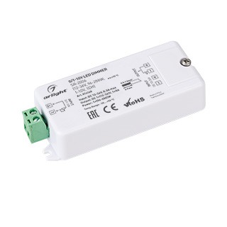 Диммер SR-2006 (12-36V, 96-288W, 1-10V, 1CH) (Arlight, IP20 Пластик, 3 года)