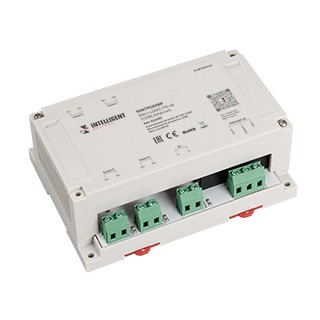 INTELLIGENT ARLIGHT Контроллер DALI-LOGIC-PS-x4 (230B, Ethernet) (IARL, IP20 Пластик, 2 года)