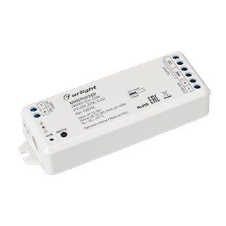 Контроллер SMART-K31-CDW (12-24V, 2x5A, 2.4G) (Arlight, IP20 Пластик, 5 лет)