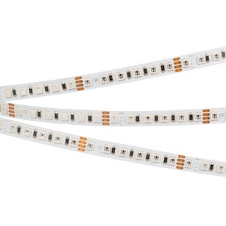 Лента RT-G120-8mm 24V RGB (11 W/m, IP20, 3838, 5m) (Arlight, Открытый)