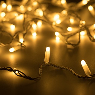 Светодиодная гирлянда ARD-STRING-CLASSIC-10000-WHITE-100LED-MILK-STD Warm (230V, 7W) (Ardecoled, IP65)