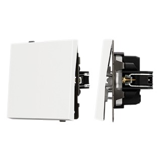 Механизм звонкового выключателя SWT-TENDO-MKR1-SFPL-WH (230V, 10A) (Arlight, Матовый белый)