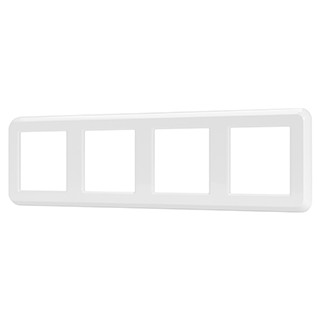 Рамка пластиковая FRM-VERSA-PL-4-WH (Arlight, -)