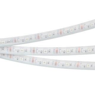 Лента SPI-5000P-RAM 12V RGB (5060, 150 LED x1) (Arlight, Закрытый, IP66)