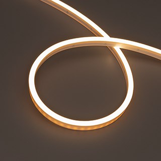 Лента герметичная WAVE-SIDE-PU-A120-06x12mm 24V Warm3000 (8 W/m, IP68, 5m, wire x2) (Arlight, Вывод прямой, 3 года)