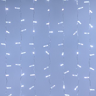 Светодиодная гирлянда ARD-CURTAIN-CLASSIC-2000x9000-CLEAR-2200LED White (230V, 120W) (Ardecoled, IP65)