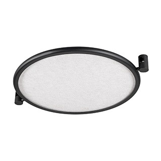 Светильник ART-APRIORI-ACOUSTIC-R820-25W Day4000 (BK-BG, 160 deg, 48V) (Arlight, IP20 Металл, 3 года)