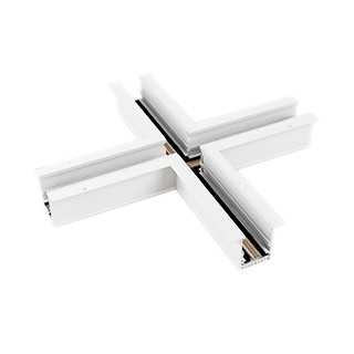 Коннектор крестовой MAG-CON-4560-F-X90 (WH) (Arlight, IP20 Металл, 5 лет)