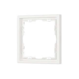 Рамка пластиковая FRM-NOBE-SFPL-1-WH (Arlight, Белый кварц)