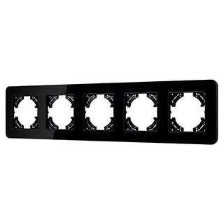 Рамка стеклянная FRM-OMALI-GS-5-BK (Arlight, -)