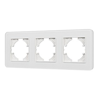 Рамка стеклянная FRM-OMALI-SFGS-3-WH (Arlight, -)