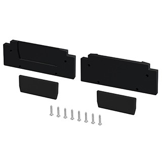 Заглушка STRETCH-41-CEIL-CENTER BLACK (Arlight, Пластик)