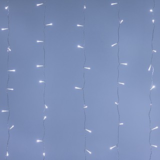 Светодиодная гирлянда ARD-CURTAIN-HOME-1500x1500-CLEAR-144LED White (230V, 6W) (Ardecoled, IP20)
