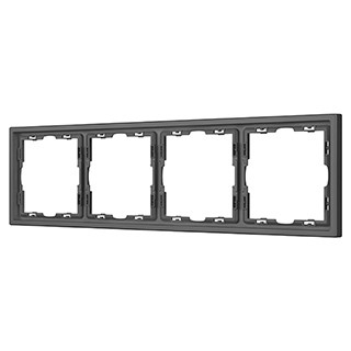 Рамка пластиковая FRM-NOBE-SFPL-4-GR (Arlight, Серый базальт)