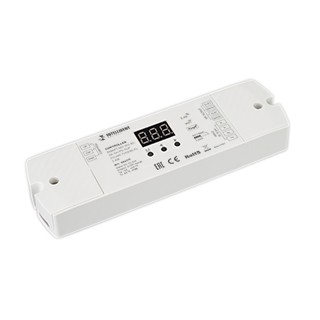 INTELLIGENT ARLIGHT Контроллер SMART-SPI-302-82-2G-SH-PS-SUF (12-24V, TUYA Wi-Fi, 2.4G) (IARL, IP20 Пластик, 5 лет)