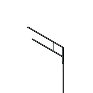 Кронштейн OXOR-SG2-1300x108-L1500 BLACK (Arlight, Сталь)