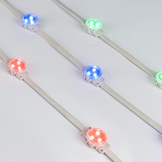 Модуль управляемый DMX-F3-D30 12V RGB (0.75W, IP68, 120 deg) (Arlight, Пластик, 3 года)