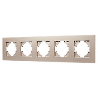 Рамка пластиковая FRM-PERIO-PL-5-GD (Arlight, -)