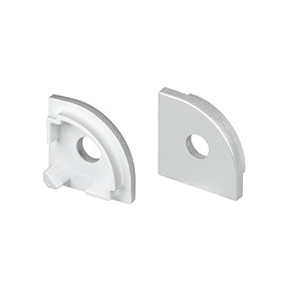 Заглушка SL-KANT-H16-S10 ROUND с отверстием (Arlight, Пластик)