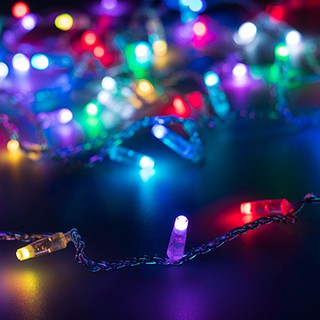 Светодиодная гирлянда ARD-STRING-CLASSIC-10000-CLEAR-100LED-SYNC RGB (230V, 6.5W) (Ardecoled, IP65)