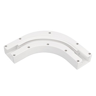 Карниз угловой для электрокарниза 90 CNT-CR-90-J (Arlight, Пластик)