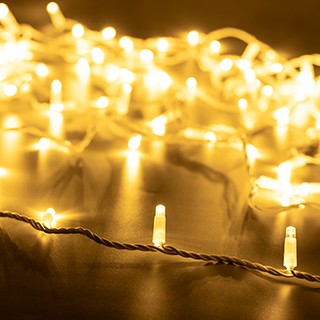 Светодиодная гирлянда ARD-STRING-CLASSIC-10000-WHITE-100LED-STD WARM (230V, 7W) (Ardecoled, IP65)