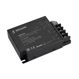 INTELLIGENT ARLIGHT Диммер SMART-PWM-101-73-DIM-PD-SUF Black (12-48V, 1x20A, 2.4G) (IARL, IP20 Металл, 5 лет)