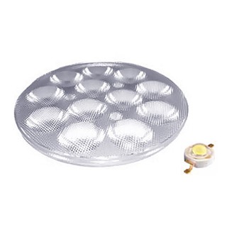 Блок линз 12SB30DF (30°, 12X Emitter) (Turlens, -)