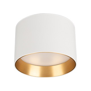 Светильник SP-BISCOTTO-R120-12W Warm3300-MIX (WH-GD, 80 deg, 230V) (Arlight, IP54 Металл, 5 лет)